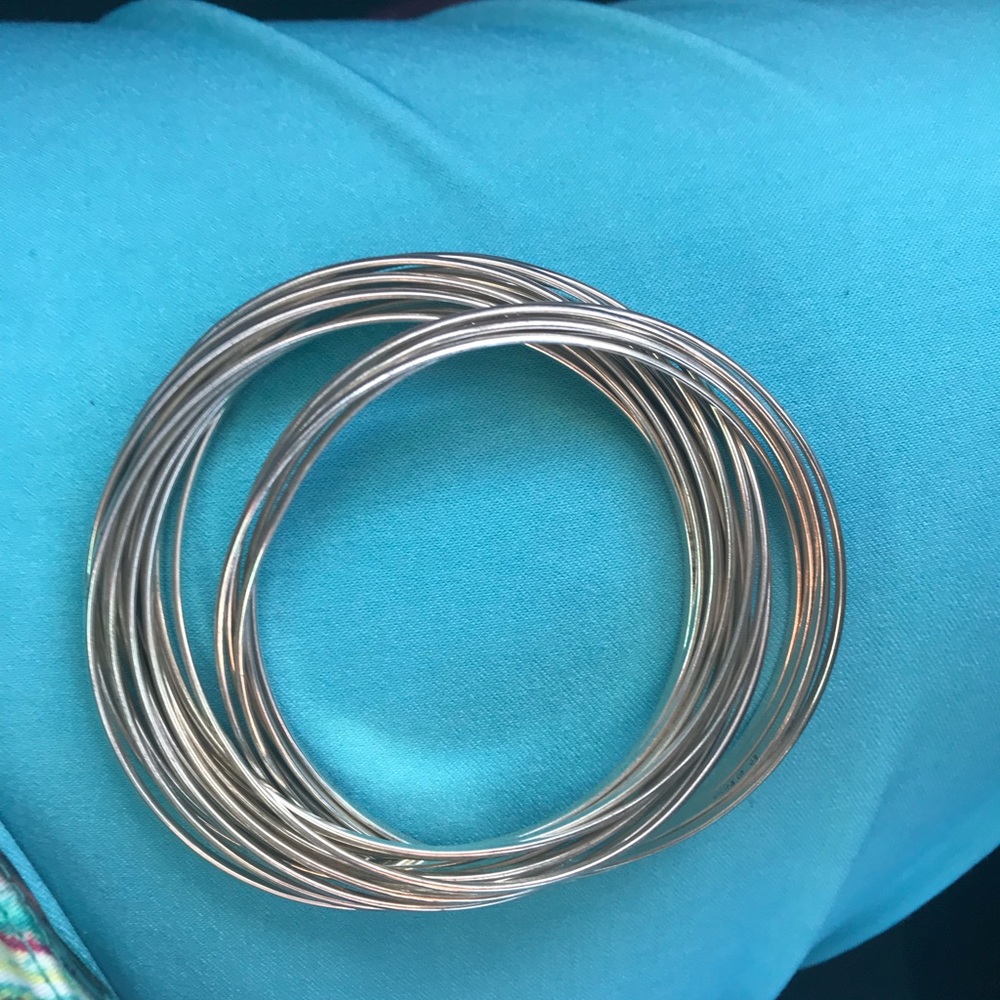 21 Sterling Silver Silpada bangles